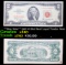**Star Note** 1963 $2 Red Seal Legal Tender Note Grades xf
