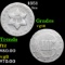 1851 Three Cent Silver 3cs Grades vg+