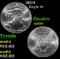 2013 Silver Eagle Dollar $1 Grades Choice Unc