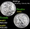 1942-p Walking Liberty Half Dollar 50c Grades Select Unc