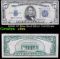 1934C $5 Blue Seal Silver Certificate Grades vf+