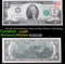 1976 $2 Federal Reserve Note 1st Day of Issue, with Stamp Grades Gem CU