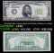 1934 Bright Green Seal $5 Federal Reserve Note Grades xf