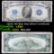 1934c $10 Blue Seal Silver Certificate Grades vf, very fine