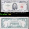 1963 Red Seal $5 Legal Tender Note Grades f+