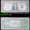 ** Star Note** 1957A $1 Blue Seal Silver Certificate Grades f+