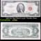 1963 $2 Red Seal Legal Tender Note Grades vf++