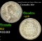 1918 Canada 10 Cents Dime 10c Grades vg+