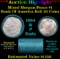 ***Auction Highlight*** Bank Of America Shotgun 1884 & 'P' Ends Mixed Morgan/Peace Silver dollar rol