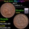 ***Auction Highlight*** 1877 Indian Cent 1c Graded au55 By SEGS (fc)