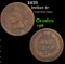 1879 Indian Cent 1c Grades vg, very good