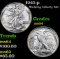 1942-p Walking Liberty Half Dollar 50c Grades Choice Unc