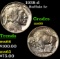 1938-d Buffalo Nickel 5c Grades GEM+ Unc