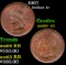 1907 Indian Cent 1c Grades Gem+ Unc RB