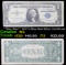 **Star Note** 1957 $1 Blue Seal Silver Certificate Grades f+