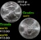 2013-p Silver Eagle Dollar $1 Graded ms70