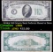 1934A $10 Green Seal Federal Reserve Note Grades vf+