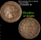 1892 Canada Cent 1c Queen Victoria KM-7 Grades xf details