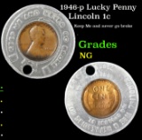 1946-p Lucky Penny Lincoln Cent 1c Grades