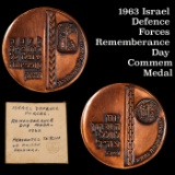 1963 Israel Defence Forces Rememberance Day Commem Medal