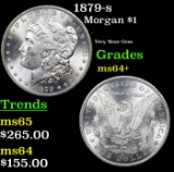 1879-s Morgan Dollar $1 Grades Choice+ Unc