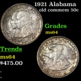 1921 Alabama Old Commem Half Dollar 50c Grades Choice Unc