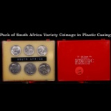 Pack of South Africa Variety Coinage in Plastic Casing