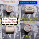***Auction Highlight*** Old Casino 50c Roll $10 Halves Las Vegas Casino Stardust 1943 Walker & P Wal