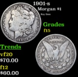 1901-s Morgan Dollar $1 Grades f+