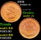 1908 Indian Cent 1c Grades Choice+ Unc RB