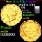 ***Auction Highlight*** 1849-o Gold Dollar TY-I $1 Graded au58 By SEGS (fc)