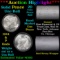 ***Auction Highlight*** Solid Uncirculated Peace silver dollar roll 1924 & P Ends, 20 coins (fc)