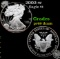 Proof 2002-w Silver Eagle Dollar $1 Grades GEM++ Proof Deep Cameo