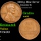 1930-p Lincoln Cent Mint Error 1c Grades AU, Almost Unc