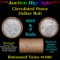 ***Auction Highlight*** Full solid peace silver dollar roll, 20 coin 1923 & 'P' Ends (fc)