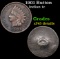1901 Indian Cent 1c Grades xf+.