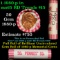Shotgun Lincoln 1c roll, 1980-p 50 pcs  Federal Reserve Wrapper