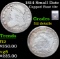 1814 Small Date Capped Bust Dime 10c Graded f12 details By SEGS
