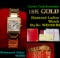 ***Auction Highlight*** Cartier Tank Francaise 18kt Yellow Gold Diamond Ladies Watch WE1001R8 (fc)