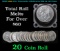 Full solid date Unc Roll 1990 Venezuela 5 Bolivares Y-53a.3, 20 Coins
