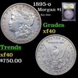 1895-o Morgan Dollar $1 Graded xf40 By USCG