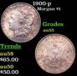 1900-p Morgan Dollar $1 Grades Choice AU
