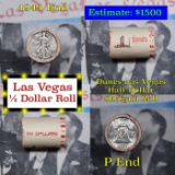 ***Auction Highlight*** Old Casino 50c Roll $10 Halves Las Vegas Casino Sahara 1944 Walker & P Walke