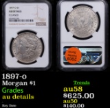 NGC 1897-o Morgan Dollar $1 Graded au details By NGC