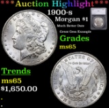 ***Auction Highlight*** 1900-s Morgan Dollar $1 Graded ms65 By SEGS (fc)