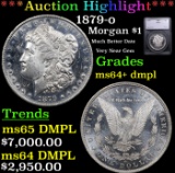 ***Auction Highlight*** 1879-o Morgan Dollar $1 Graded ms64+ dmpl By SEGS (fc)