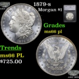 1879-s Morgan Dollar $1 Graded ms66 pl By SEGS