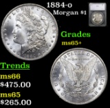 1884-o Morgan Dollar $1 Graded ms65+ By SEGS