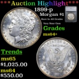 ***Auction Highlight*** 1899-p Morgan Dollar $1 Graded ms64+ By SEGS (fc)