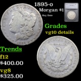 1895-o Morgan Dollar $1 Graded vg10 details By SEGS